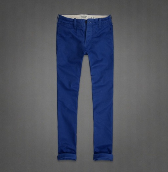 Abercrombie Fitch Hombres Chinos Pantalones AF7409